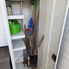 【受渡予定者決定】小型の屋外物置の画像