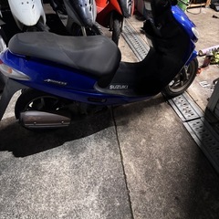 アドレス110 低走行 堺市　実働の画像