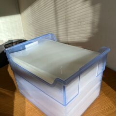 クリアファイル（A4）＆クリアボックスの画像