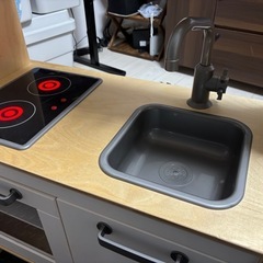 IKEA(イケア) DUKTIG 29874534 ミニキッチン, バーチ材合板, ホワイトの画像