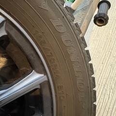 165/70R14 アルミ付きスタッドレスタイヤ 4本セット
の画像