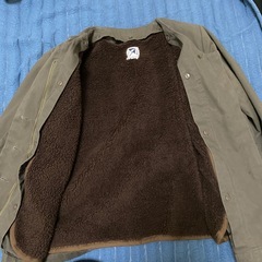 中ボア付きジャケット　サイズMの画像