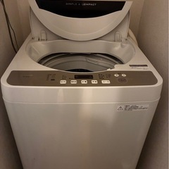 シャープ洗濯機[SHARP ES-GE4B]の画像