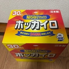 貼らないカイロ　1箱30個入の画像
