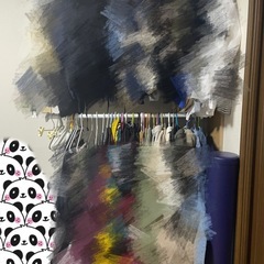 ステンレスベランダ物干しの画像