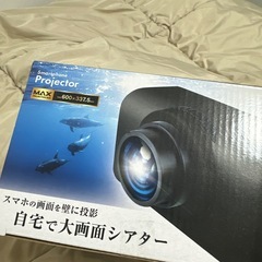 【新品】Smartphone Projecter（ブラック）の画像