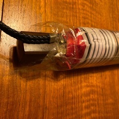 新品未使用　折りたたみ傘　赤の画像