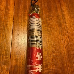 新品未使用　折りたたみ傘　赤の画像