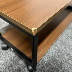  🌳ニトリのキャスター付きローボード（🌳の画像