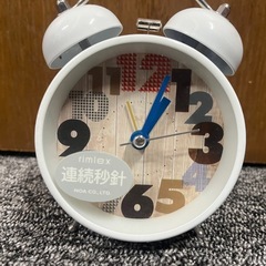 rimlex（NOA CO., LTD.）連続秒針 目覚まし時計✨
の画像