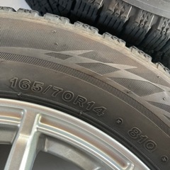 165/70R14 VRX2 ホイールセット　4本の画像