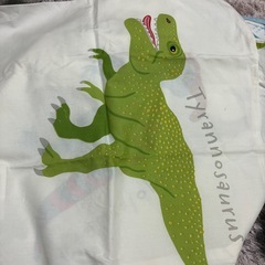 シングル用　布団カバー　掛け布団　　枕カバーセット　恐竜の画像