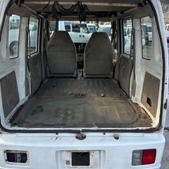 廃車軽バン 動く物置！構内用車両などに！の画像