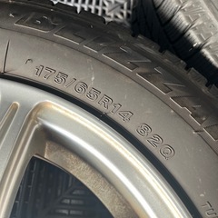 バリ山　175/65R14  VRX3  4本　ホイールセットの画像
