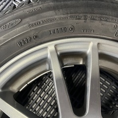 バリ山　175/65R14 グッドイヤー　アイスナビ　4本　ホイールセットの画像