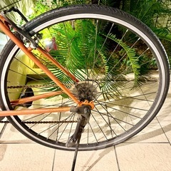 パンクあり🚲クロスバイクの画像