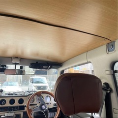 ジムニーja22天井パネル内張 ④ダークブラウンの画像