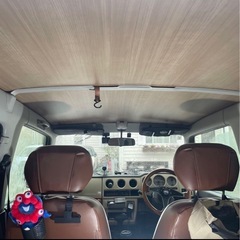 ジムニーja22天井パネル内張 ④ダークブラウンの画像