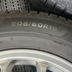 205/60R16 VRX3 バリ山　4本　ホイールセットの画像