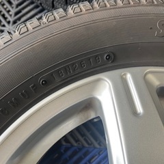 155/65R13 G5 バリ山 4本　ホイールセットの画像