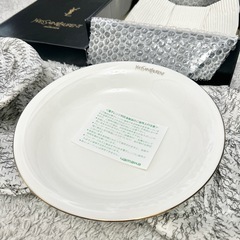 【美品箱付き】YSL 5枚セット パスタカレー皿 新品 未使用の画像