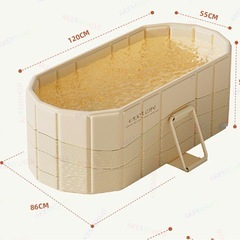 折りたたみ浴槽  露天風呂にも♨️の画像