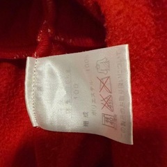 サンタ風ドレス　100cmの画像