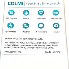 【COLMi】P81スマートウォッチ②の画像