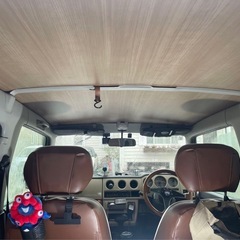 ジムニーja22天井パネル内張① ホワイトウッドの画像