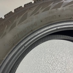 155/65R14 VRX2  4本　タイヤのみの画像