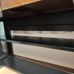 【無料】サンワサプライ PCデスク ワイドパソコンデスク（W1200×D500） 100-DESK034の画像