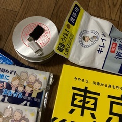 防災用品、備蓄品まとめての画像