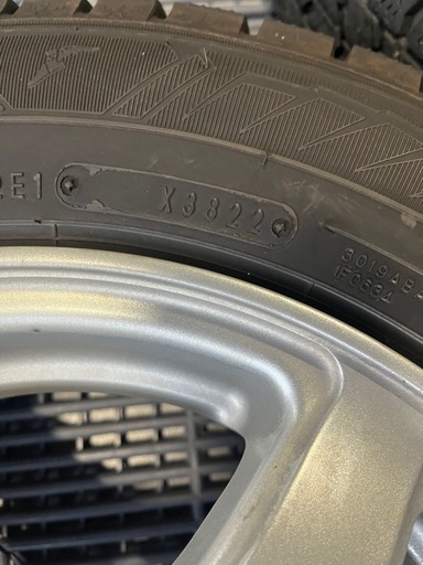 145/80R13 アイスナビ　バリ山　4本　ホイールセット