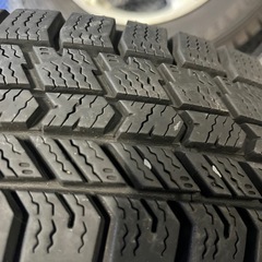 145/80R13 アイスナビ　バリ山　4本　ホイールセットの画像