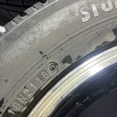 145/80R13 トーヨーG5  バリ山　4本　ホイールセットの画像