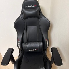 AKRacing（エーケーレーシング） Premiumオフィスチェア PREMIUM/LOW-CARBON_BLACK カーボンブラック   
ゲーミングチェアの画像