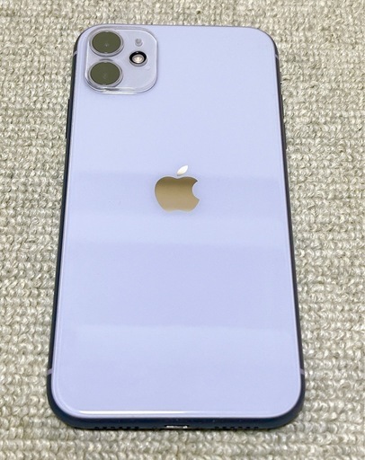 早い者勝ちiPhone11 パープル64GB SIMロック無し最大容量81% (ちゃん