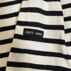 SAINT JAMES セントジェームス ウェッソン ボーダー 長袖シャツの画像