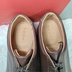 REGAL レザースニーカー 革靴 モンキーシューズ 本革 7ホールの画像