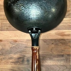 中華鍋 ih 鉄鍋 高純度鉄 本格中華 IH&ガス対応 (28cm) の画像