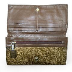 BORBONESE 長財布 ベージュの画像