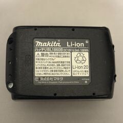 マキタ 純正バッテリー 18V 6.0Ah makita BL1860Bの画像