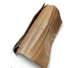 BORBONESE 長財布 ベージュの画像