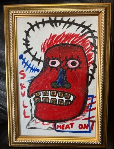 バスキア油彩6 COA認定書付き (max7289) 桜坂のその他の中古あげます