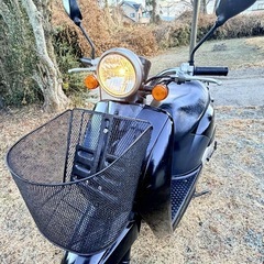 ●HONDA ホンダ Today トゥデイ 原付 AF61 50㏄ スクーター 書類有 ガソリンエンジン 通勤 通学 黒 車体 現状品の画像