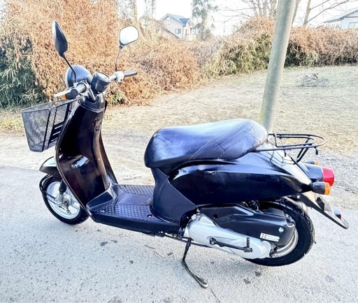 【原付スクーター】ホンダ　トゥデイ　Today  AF61【黒！】 ○HONDA ホンダ Today トゥデイ 原付 AF61 50㏄ スクーター 書類有