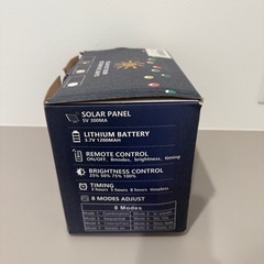 ソーラーライト　クリスマス飾りの画像