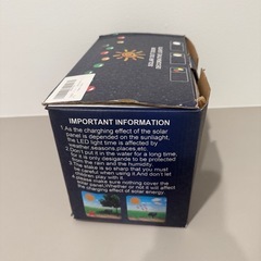 ソーラーライト　クリスマス飾りの画像