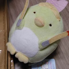 すみっこぐらし[大・小]ぬいぐるみ(未使用)の画像