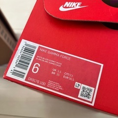 NIKE スニーカー　ガンマフォース　23センチ　箱ありの画像
